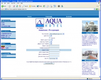 Аква Хотел форма